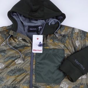 Marmot Martis Peak Hoodie Camping Camo NWT Hoody